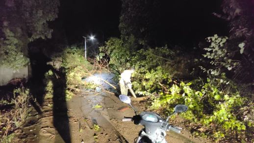 宜春市上高县墨山乡：积极应对极端天气 保障道路安全畅通