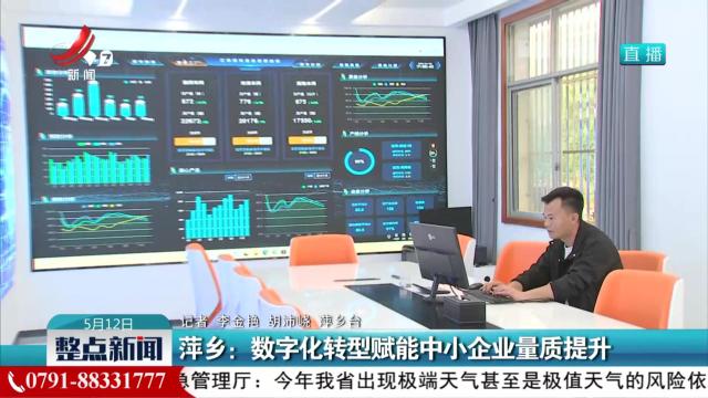 萍乡：数字化转型赋能中小企业量质提升