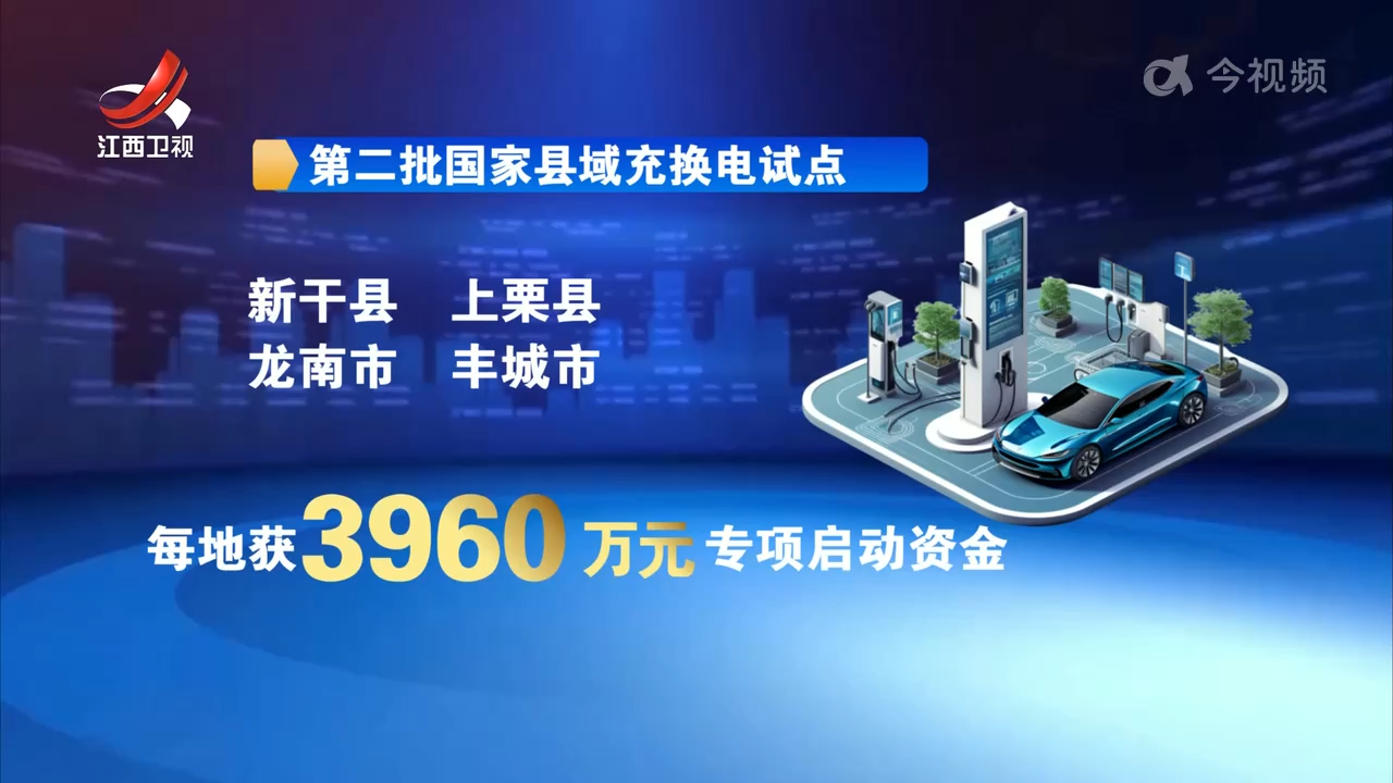 江西下达2.48亿元支持县域充换电设施建设