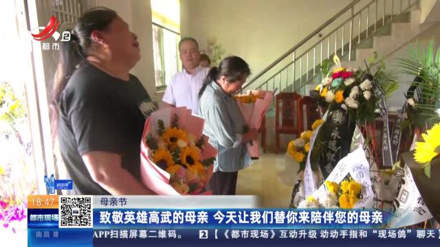 【母亲节】致敬英雄高武的母亲 今天让我们替你来陪伴您的母亲