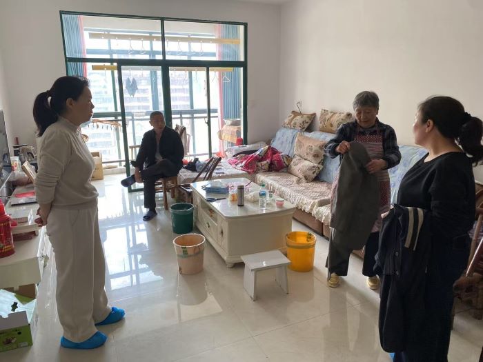 宜春市袁州区下浦街道开展“社会救助 ‘救’在身边”上户探访活动