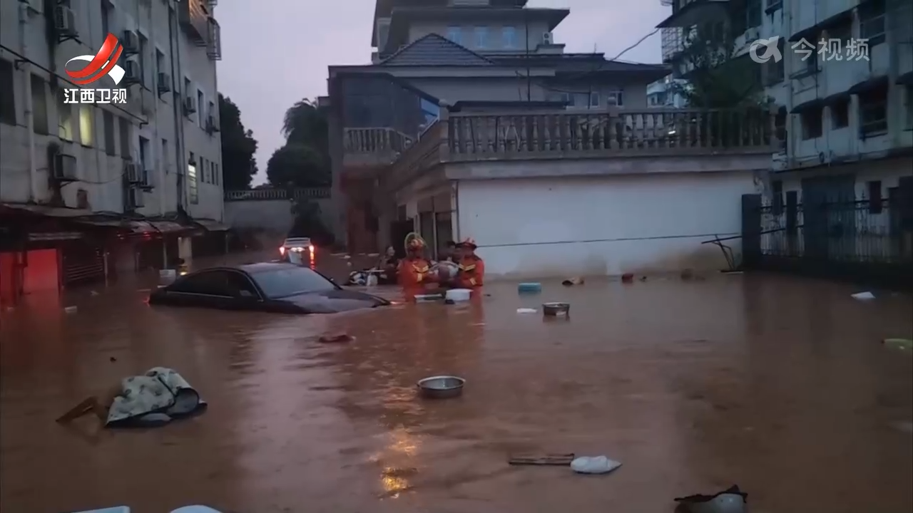 我省局部普降大雨 未来三天雨带在赣北维持