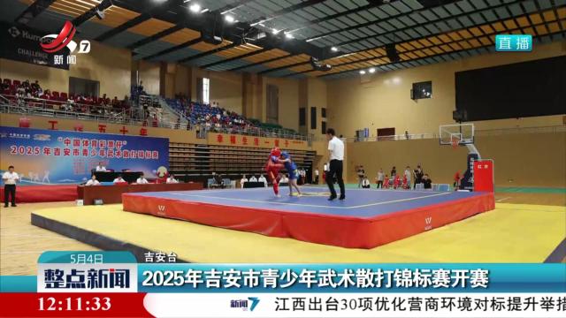 2025年吉安市青少年武术散打锦标赛开赛