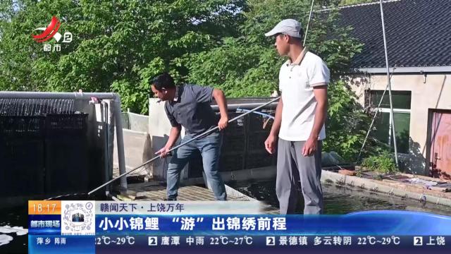【赣闻天下】上饶万年：小小锦鲤 “游”出锦绣前程