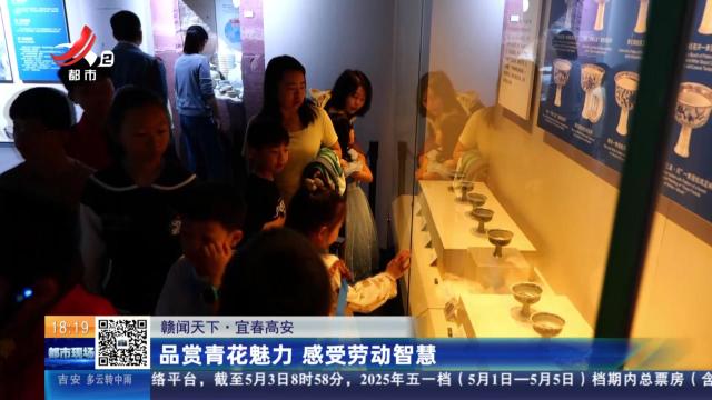 【赣闻天下】宜春高安：品赏青花魅力 感受劳动智慧
