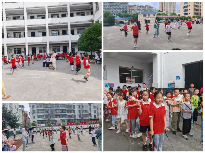 “绳”彩飞扬 活力绽放——宜丰县新昌三小举行全校学生跳绳比赛