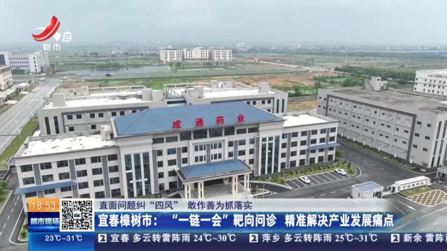 【直面问题纠“四风” 敢作善为抓落实】宜春樟树市：“一链一会”靶向问诊 精准解决产业发展痛点