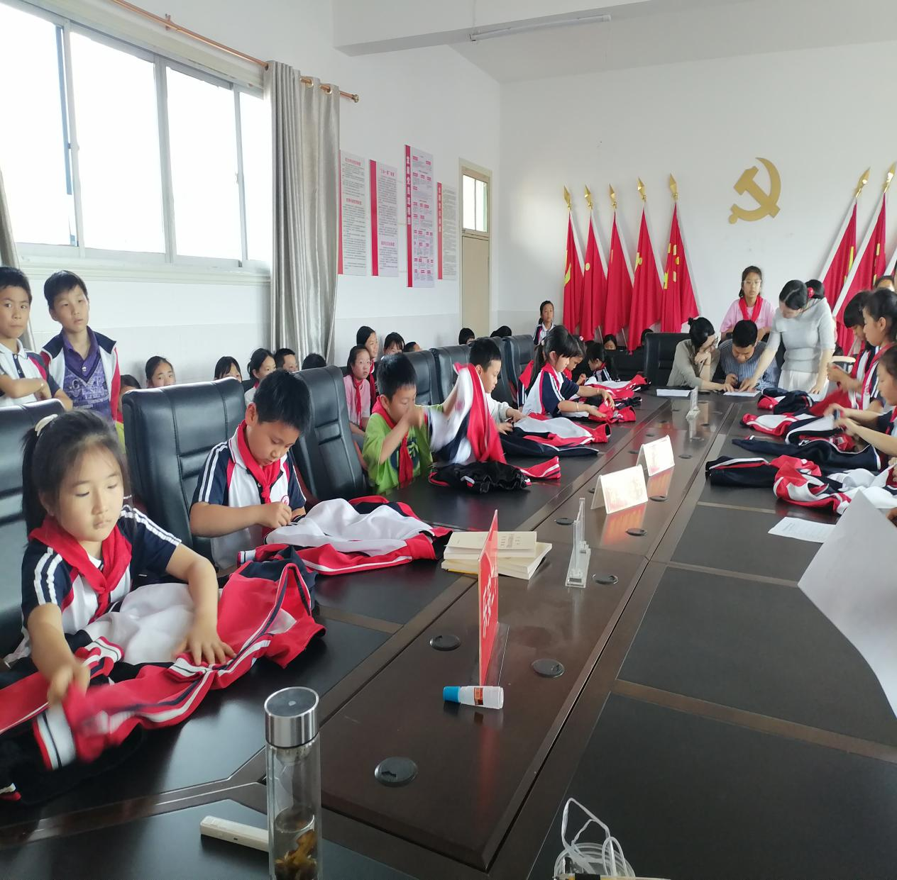 比技能融五育 爱劳动砺成长——乐安二小劳动技能和劳动成果展示活动