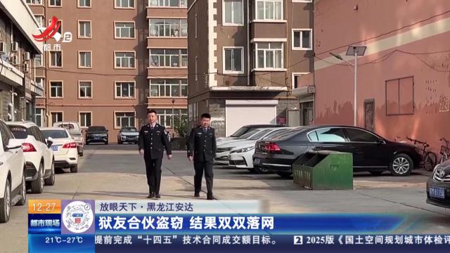 【放眼天下】黑龙江安达：狱友合伙盗窃 结果双双落网