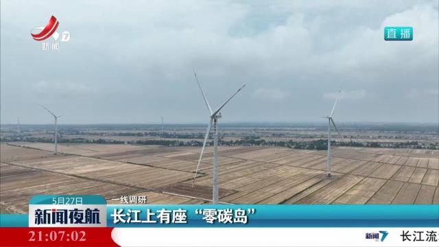 【一线调研】长江上有座“零碳岛”