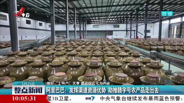 【做好“土特产”文章 建设现代化大产业】阿里巴巴：发挥渠道资源优势 助推赣字号农产品走出去