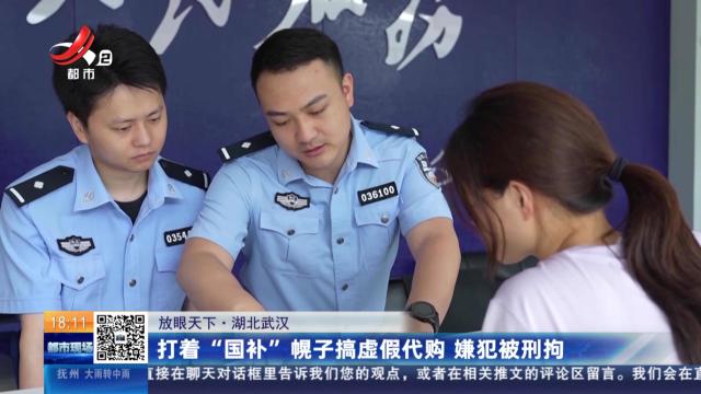 【放眼天下】湖北武汉：打着“国补”幌子搞虚假代购 嫌犯被刑拘