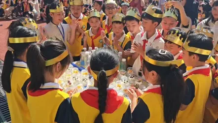 奔跑吧，少年！——南城县盱江小学举办首届四年级学生十岁成长礼主题活动