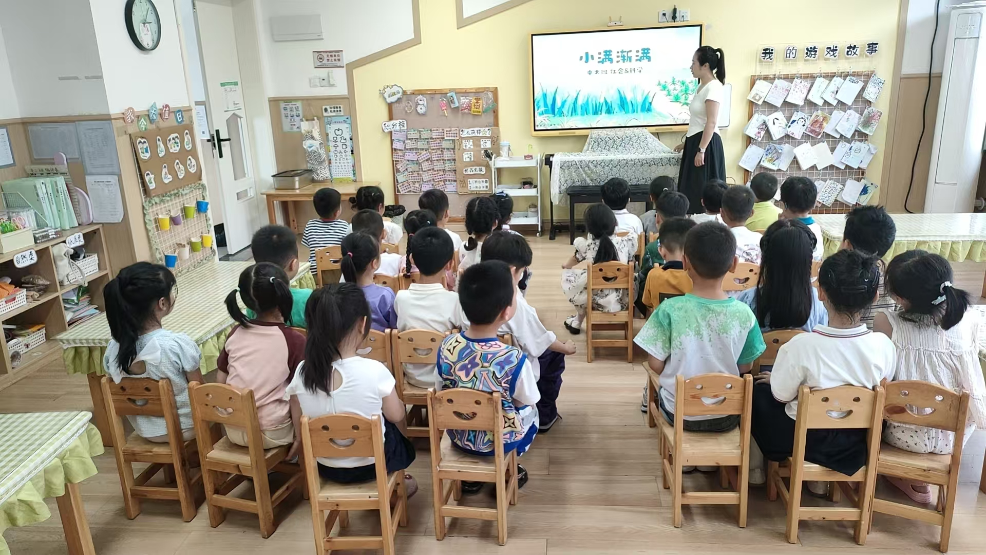 崇仁县第六幼儿园开展“小满”节气主题活动