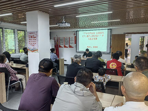 鹰潭月湖：党课促廉扬正气 清风润心筑防线