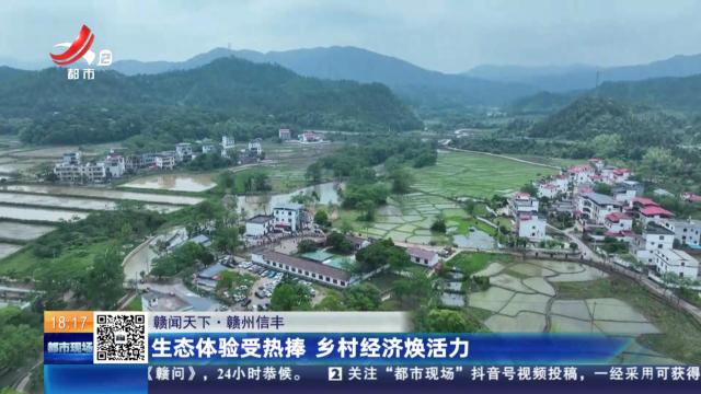 【赣闻天下】赣州信丰：生态体验受热捧 乡村经济焕活力