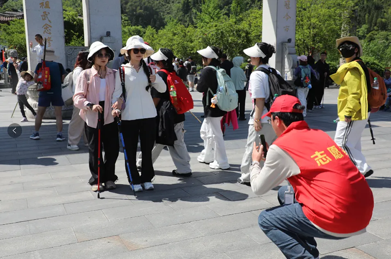 “五心”服务温暖景区 萍乡武功山景区以“小服务”传递“大温暖”