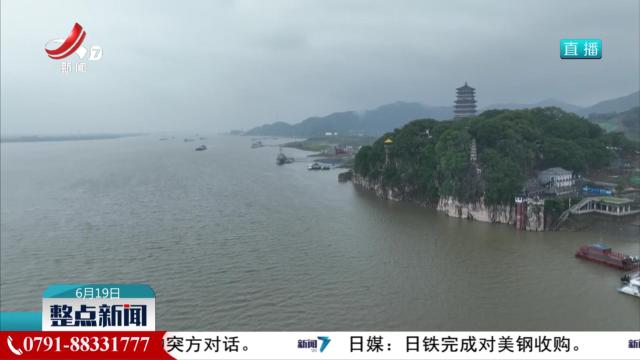 鄱阳湖水位今年首次突破14米
