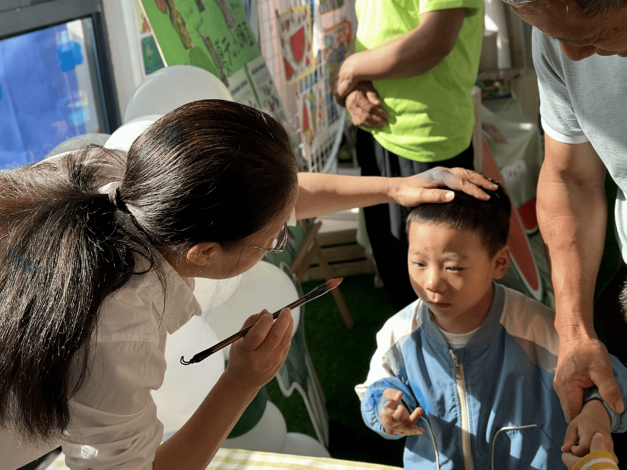 乐安县古城幼儿园开展“趣玩六一乐翻天”活动