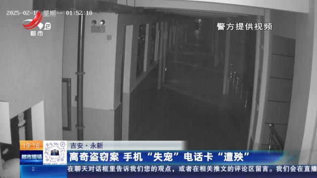 吉安·永新：离奇盗窃案 手机“失宠”电话卡“遭殃”