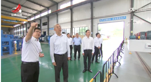 尹弘赴中国瑞林和省数字产业集团调研时强调 突出特色优势 深化改革创新 增强企业核心功能提高核心竞争力