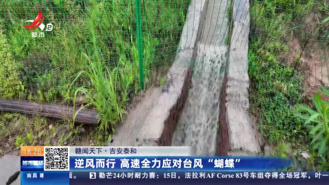 【赣闻天下】吉安泰和：逆风而行 高速全力应对台风“蝴蝶”