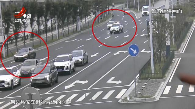 南昌县：男子快速路上突发疾病 交警暖心代驾紧急护送