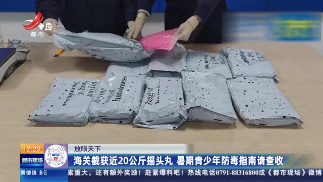 【放眼天下】海关截获近20公斤摇头丸 暑期青少年防毒指南请查收