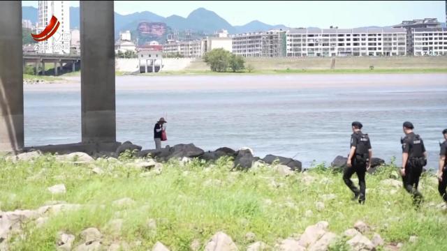 抚州市南城县：警用无人机巡逻 织密夏季防溺水安全网