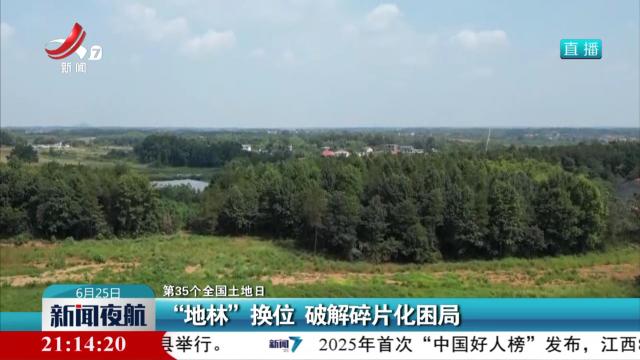 【第35个全国土地日】“地林”换位 破解碎片化困局