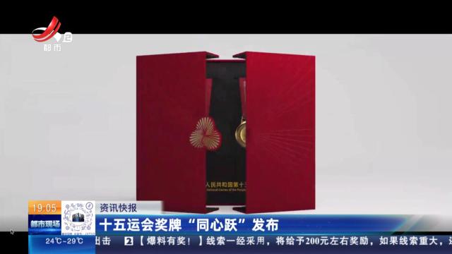 十五运会奖牌“同心跃”发布
