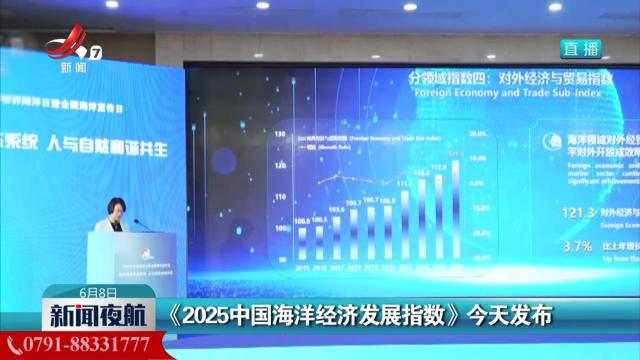 《2025中国海洋经济发展指数》今天发布