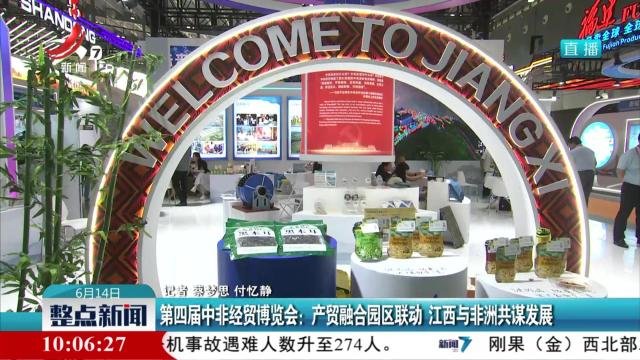 第四届中非经贸博览会：产贸融合园区联动 江西与非洲共谋发展