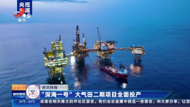 “深海一号”大气田二期项目全面投产