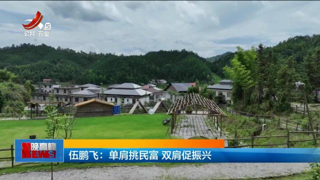 伍鹏飞：单肩挑民富 双肩促振兴