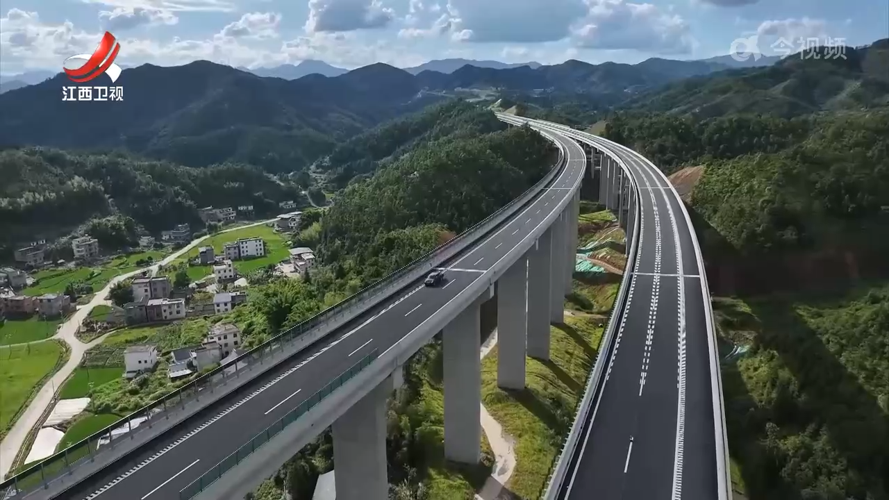 遂大高速今天建成通车