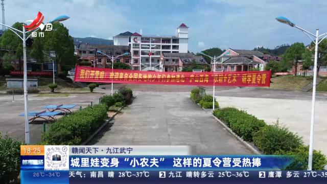 【赣闻天下】九江武宁：城里娃变身“小农夫” 这样的夏令营受热捧