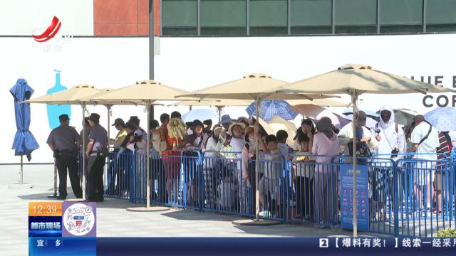 【放眼天下】上海：乐高乐园正式开园 高温“烤”验游客热情不减
