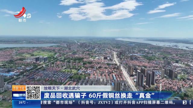 【放眼天下】湖北武穴：废品回收遇骗子 60斤假铜丝换走“真金”