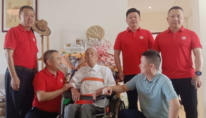 江西宜春：追忆烽火岁月 关爱百岁老兵
