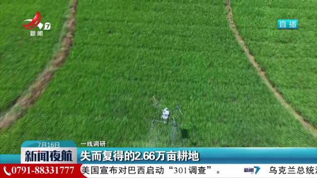 【一线调研】失而复得的2.66万亩耕地