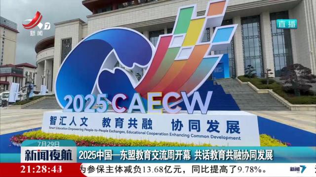 2025中国—东盟教育交流周开幕 共话教育共融协同发展