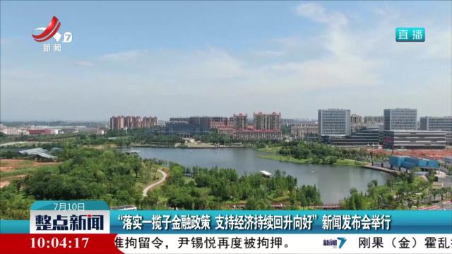 “落实一揽子金融政策 支持经济持续回升向好”新闻发布会举行