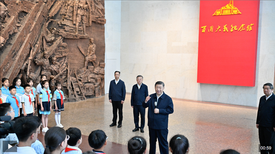独家视频丨习近平：做一个堂堂正正、光荣自豪的中国人