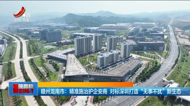 赣州龙南市：精准施治护企安商 对标深圳打造“无事不扰”新生态