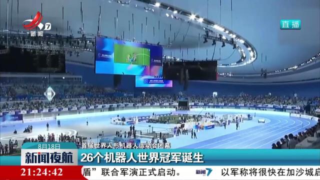 【首届世界人形机器人运动会闭幕】26个机器人世界冠军诞生