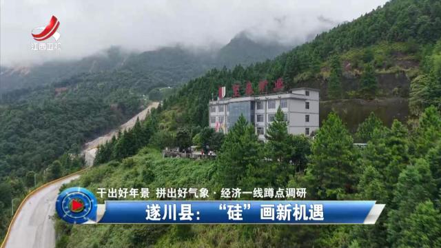 社会传真20250813 【干出好年景 拼出好气象·经济一线蹲点调研】遂川县：“硅”画新机遇