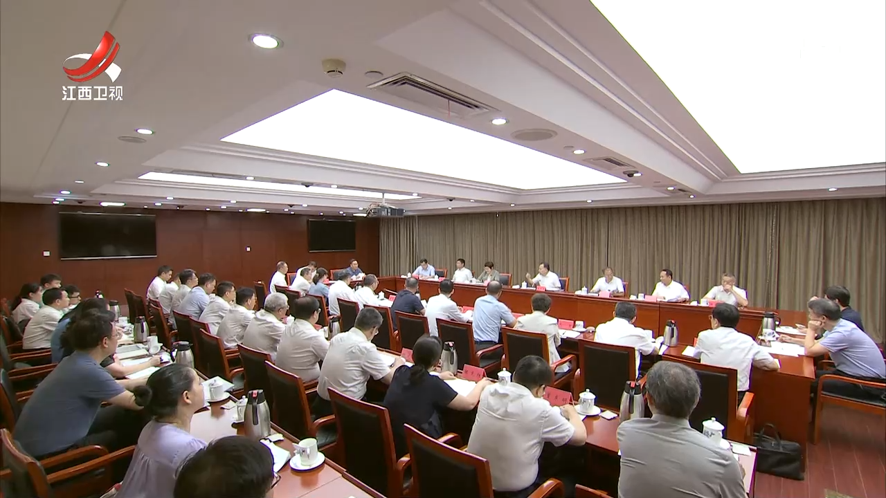 陈永奇主持召开分管领域巡视整改和专项整治突击战调度会