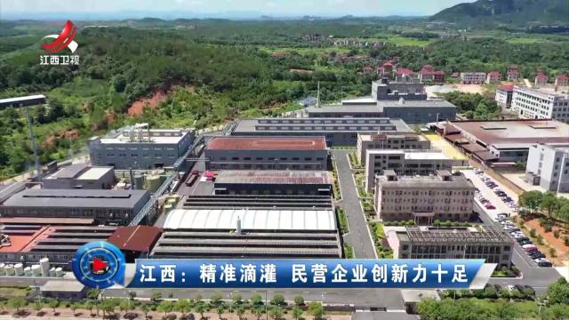 社会传真20250810 江西：精准滴灌 民营企业创新力十足
