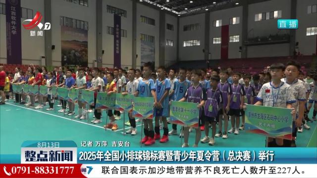 2025年全国小排球锦标赛暨青少年夏令营（总决赛）举行